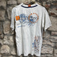 Y2k Blackout T-Shirt White M