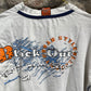 Y2k Blackout T-Shirt White M