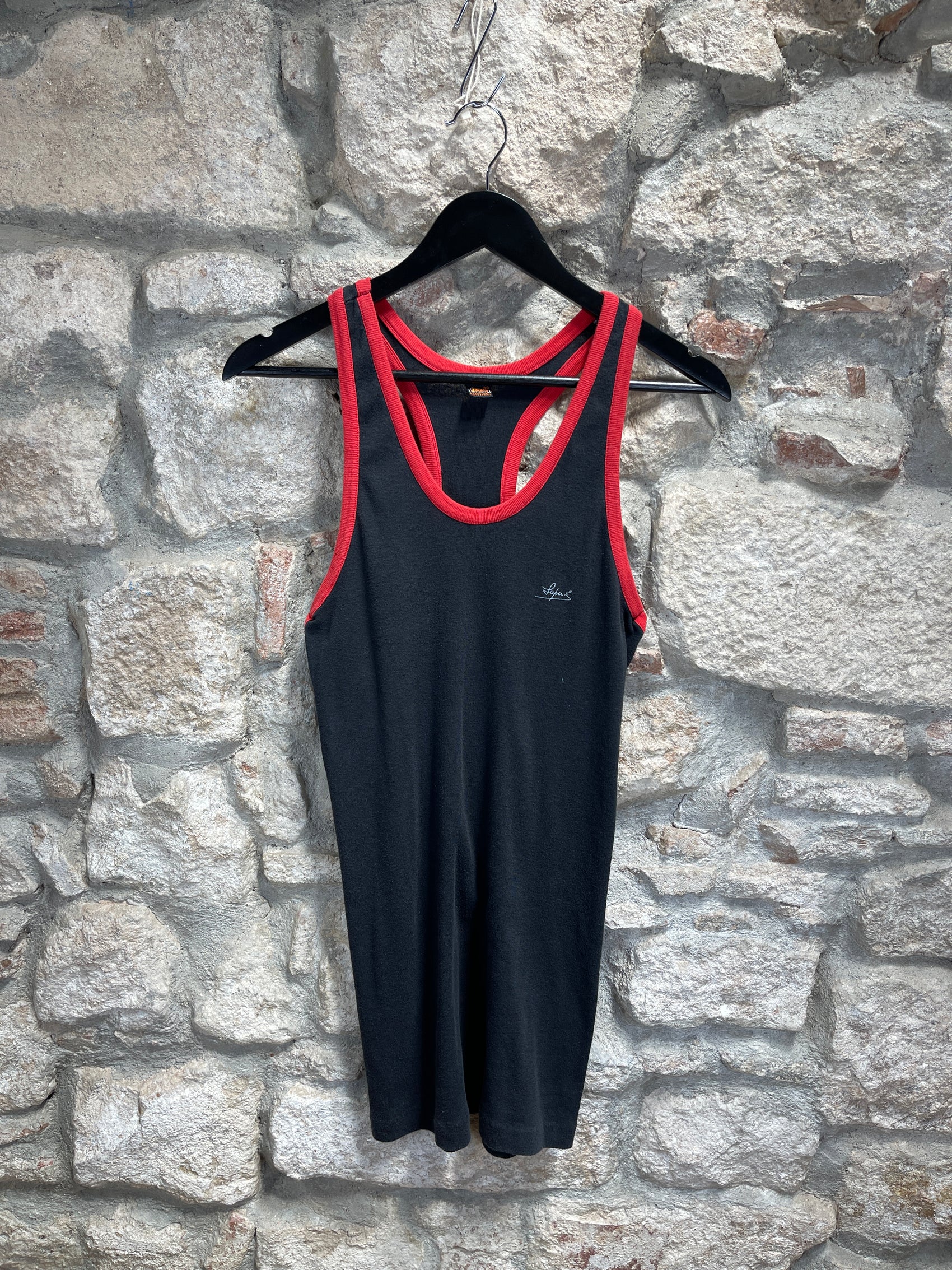 Vintage Super Barcelona Sleeveless Dress Black S