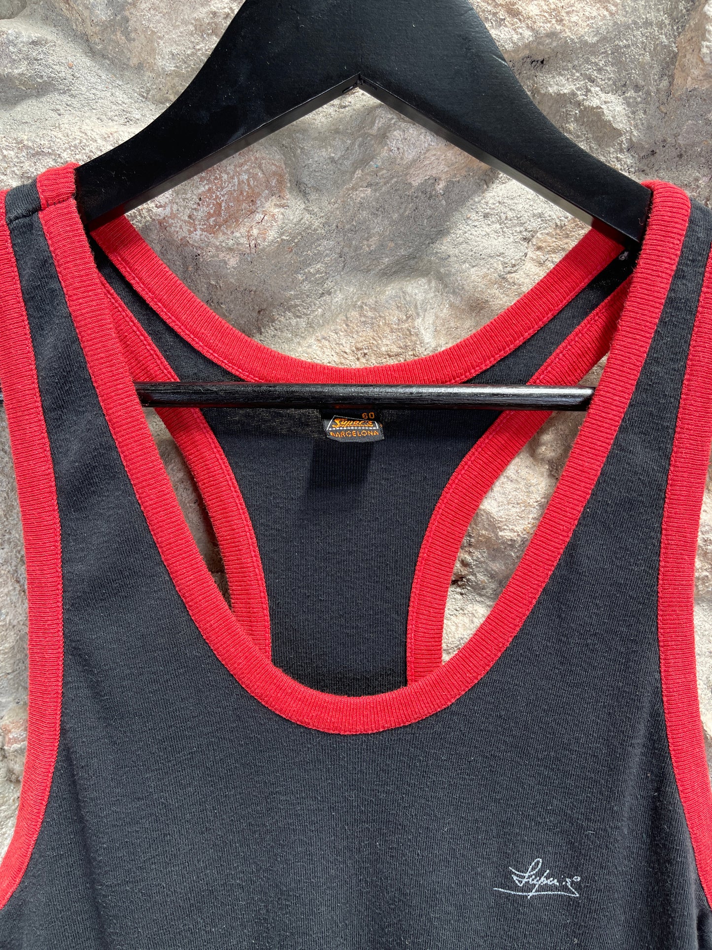 Vintage Super Barcelona Sleeveless Dress Black S