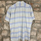 Vintage Short Sleeve Shirt Blue XL