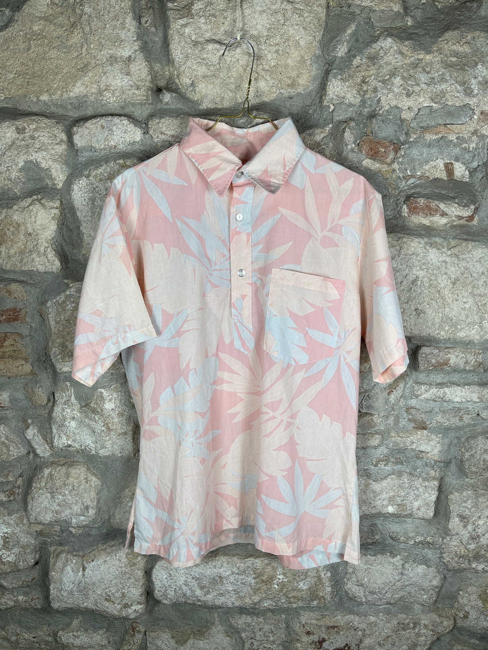 Vintage Short Sleeve Shirt Rose M