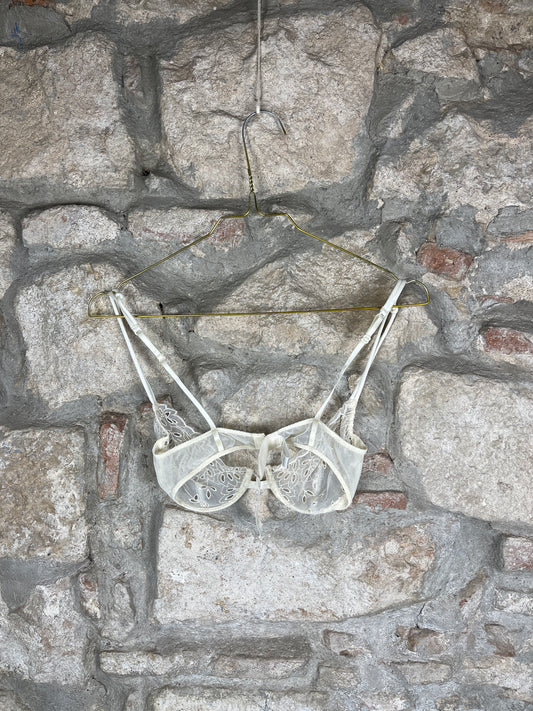 Vintage See Through Bra S/M