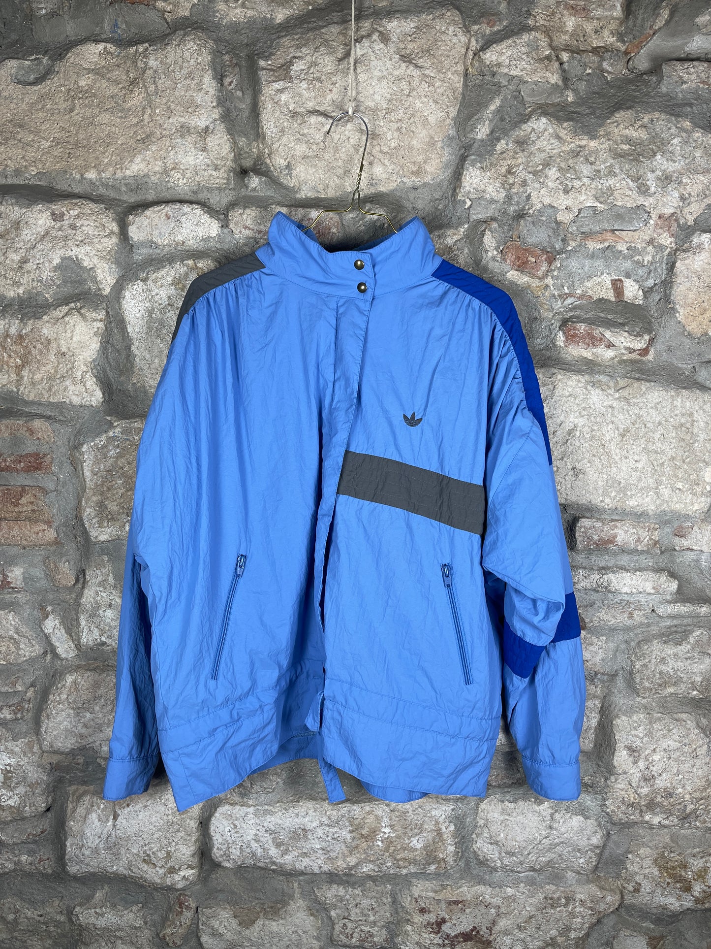 Vintage Adidas Track Jacket Blue XL