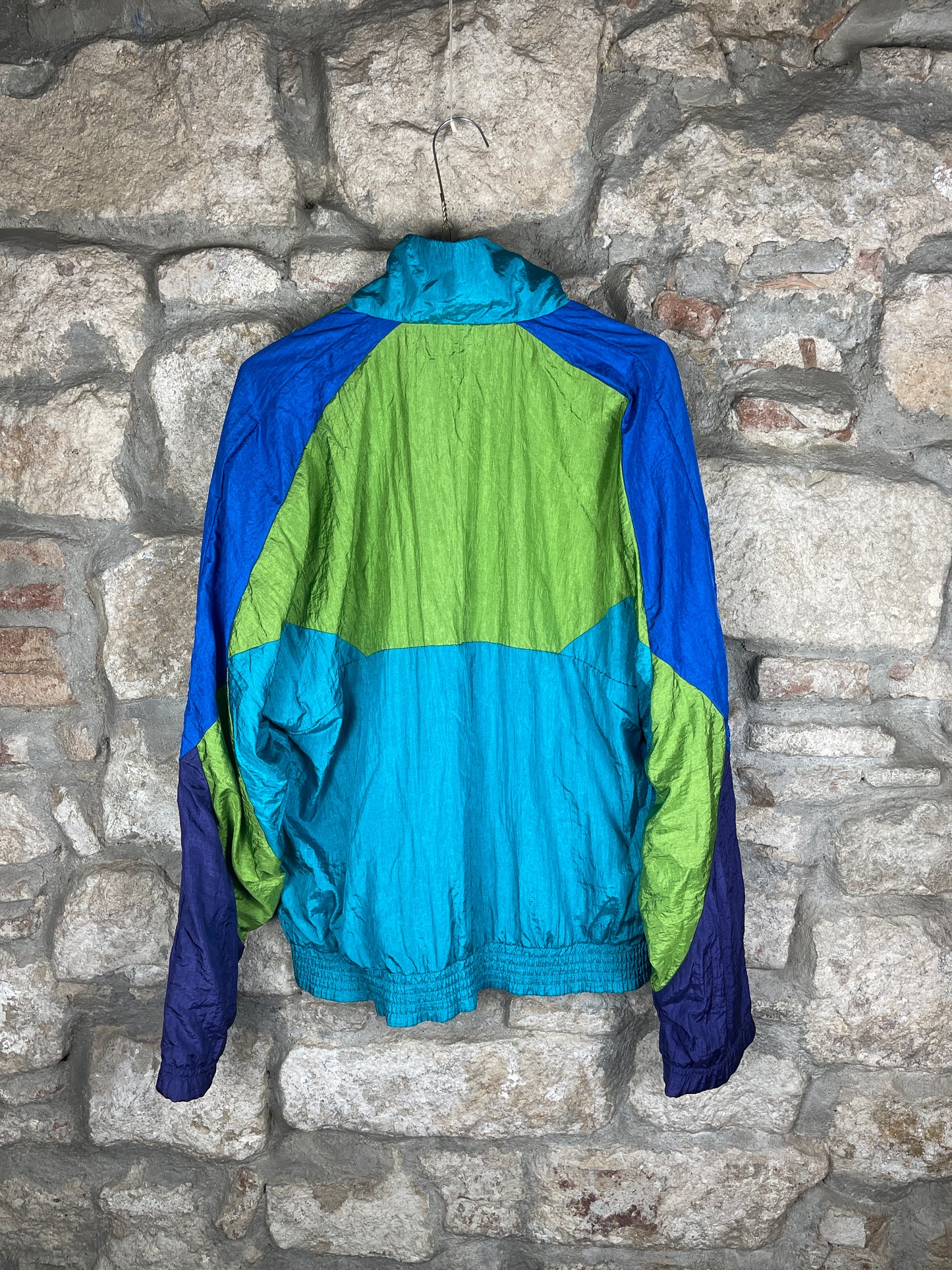 Vintage Sergio Tacchini Track Jacket Blue 90s XXL