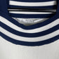 Guess Long Sleeve Top White Blue S