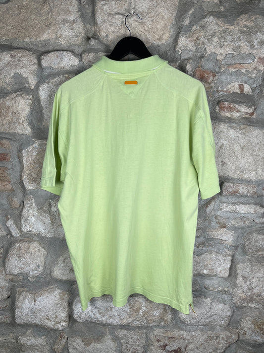 Vintage Tommy Hilfiger Sport Short Sleeve Polo Shirt Mint Green XL