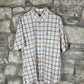Vintage Thomas Burberry Short Sleeve Shirt Beige XXL