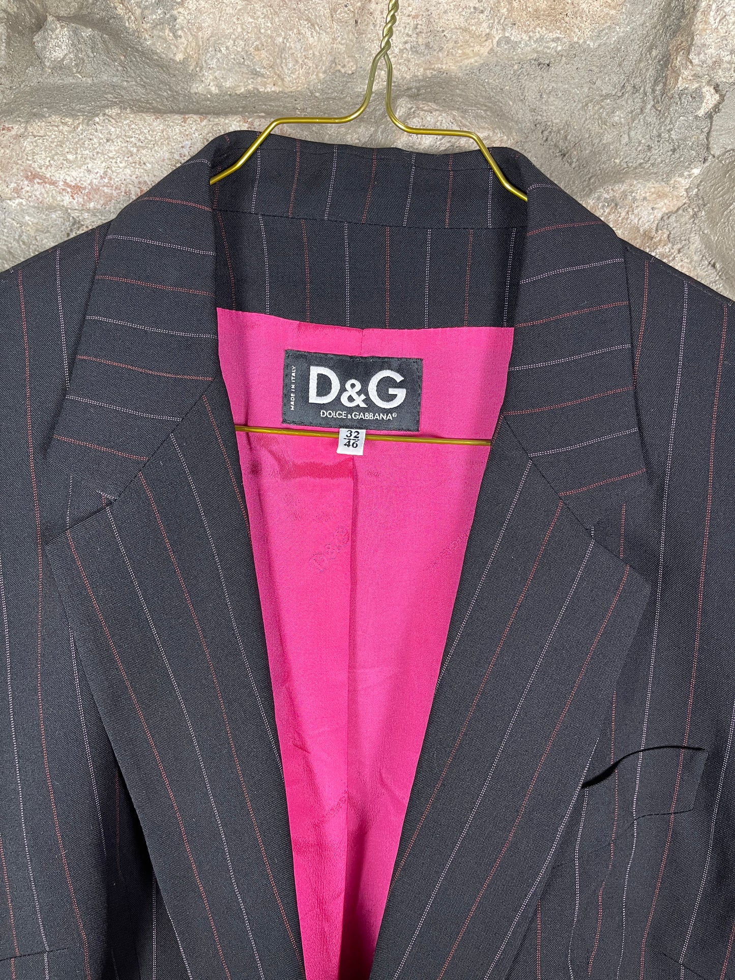 Vintage Dolce & Gabbana Blazer Black XXXL