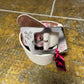 Playboy Leather Belt 2000s Deadstock Rosa Cream