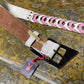 Playboy Leather Belt 2000s Deadstock Rosa Cream