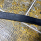 Playboy Vegan Leather Belt 'I only Date Playmates' Black