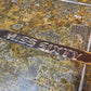 Miss Sixty Leather Belt Brown Shiny Gold 2000s Y2k