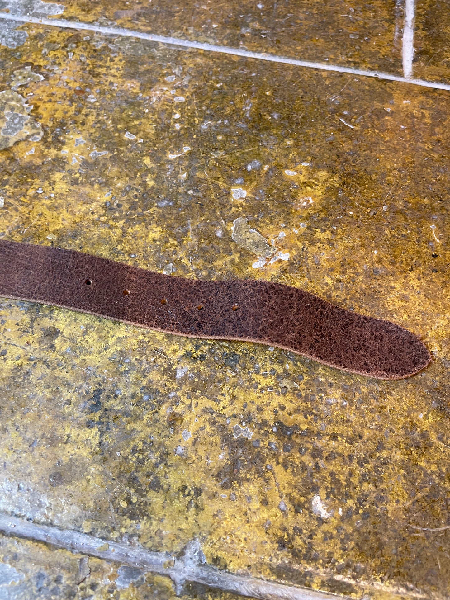 Playboy Leather Belt Big Buckle Brown 2000s Y2k Cherif Cowboy