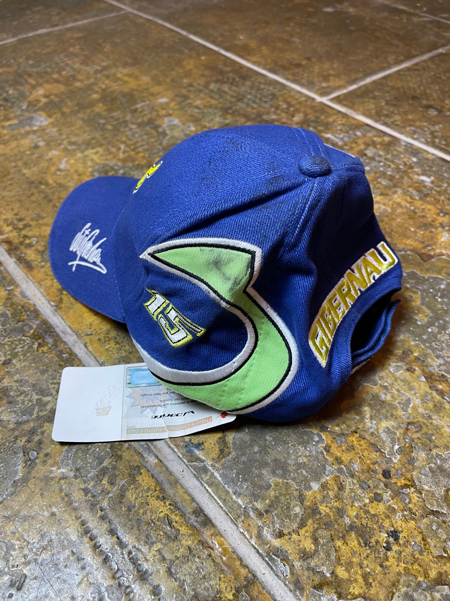 Daring Gibernau Cap 2000s y2k Blue
