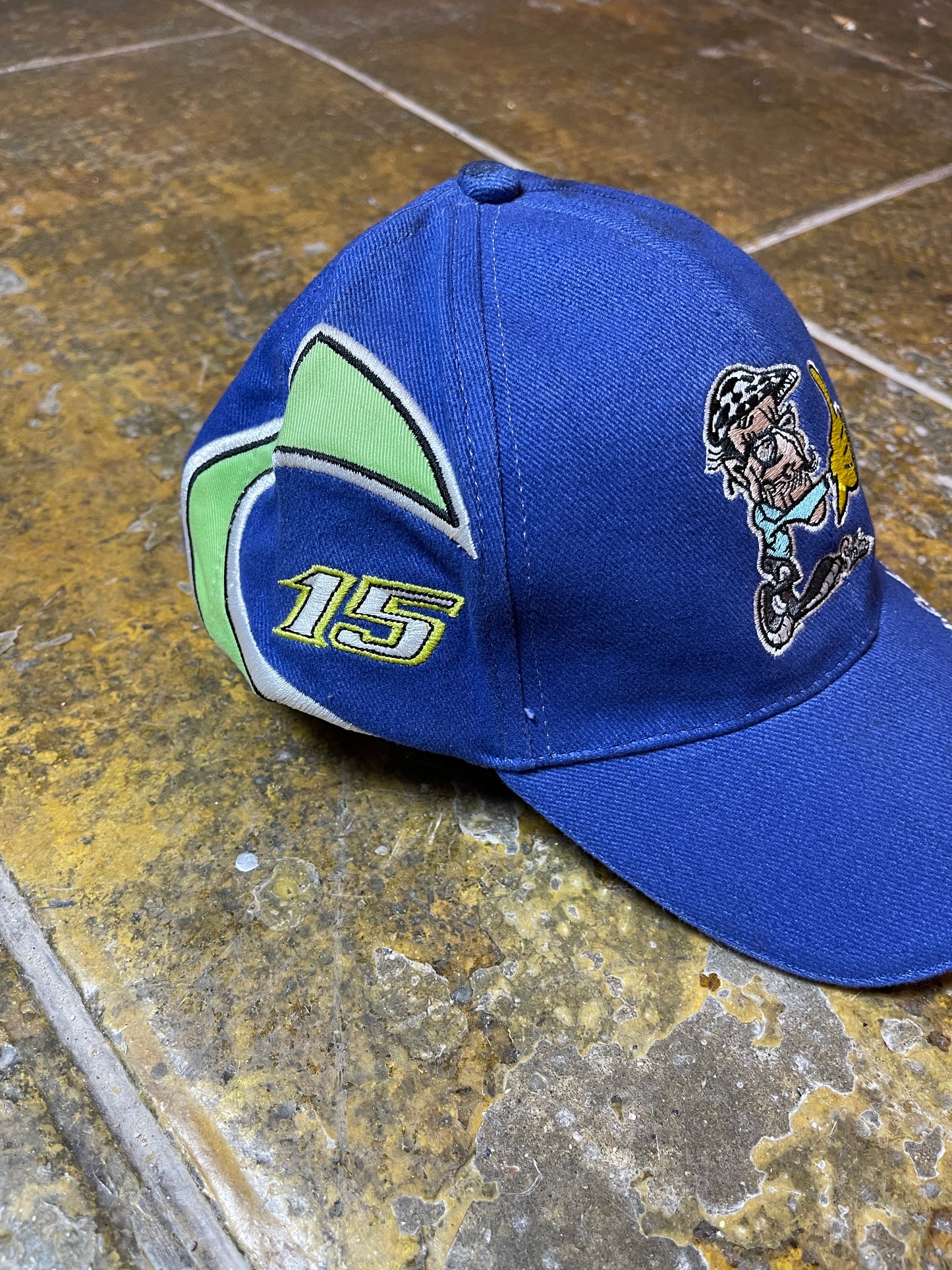 Daring Gibernau Cap 2000s y2k Blue