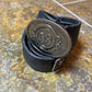Playboy Leather Belt Black 2004 Spinnable Logo 53