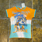 Toboggan Short Sleeve Top Baby Tee Orange Multicolor - XS/S