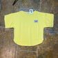 Uncle Sam Short Sleeve Sweatshirt Yellow 2000s y2k Deadstock - M/L