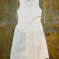 Dorotennis Sleeveless Dress White 2000s y2k - S