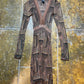 Custo Barcelona Long Sleeve Dress Brown Bronze 2000s y2k - S
