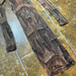 Custo Barcelona Long Sleeve Dress Brown Bronze 2000s y2k - S