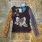 Prime Long Sleeve Top Brown 2000s y2k Deadstock - M