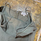 Etam Sleeveless Dress Khaki Gray 2000s y2k - S