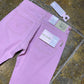 Zolder Jeans Low Waist Flared Denim Pants Pink 2000s y2k Deadstock - XS