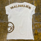 Mala Mujer Short Sleeve Top White 2000s y2k - M