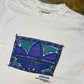 Vintage Adidas T-Shirt 1990s White - L