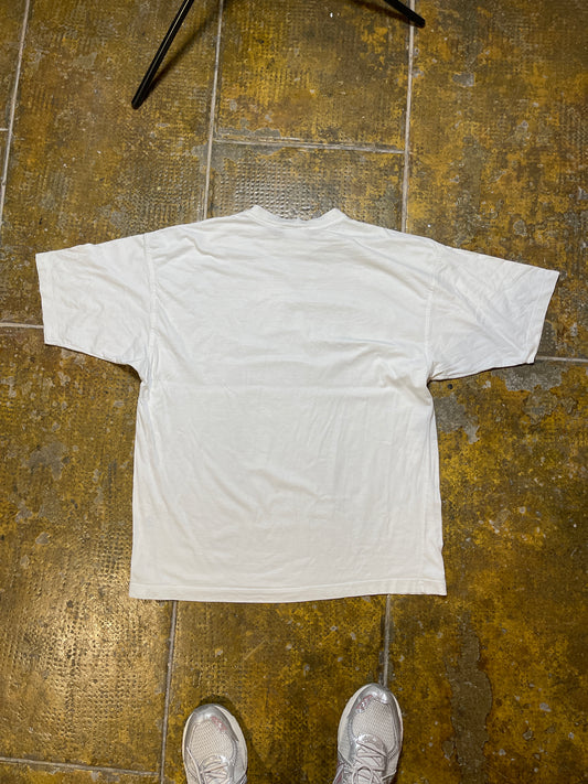 Vintage Adidas T-Shirt 1990s White - L