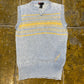 Diesel Sleeveless Sweatshirt 2000s y2k Blue Orange - L