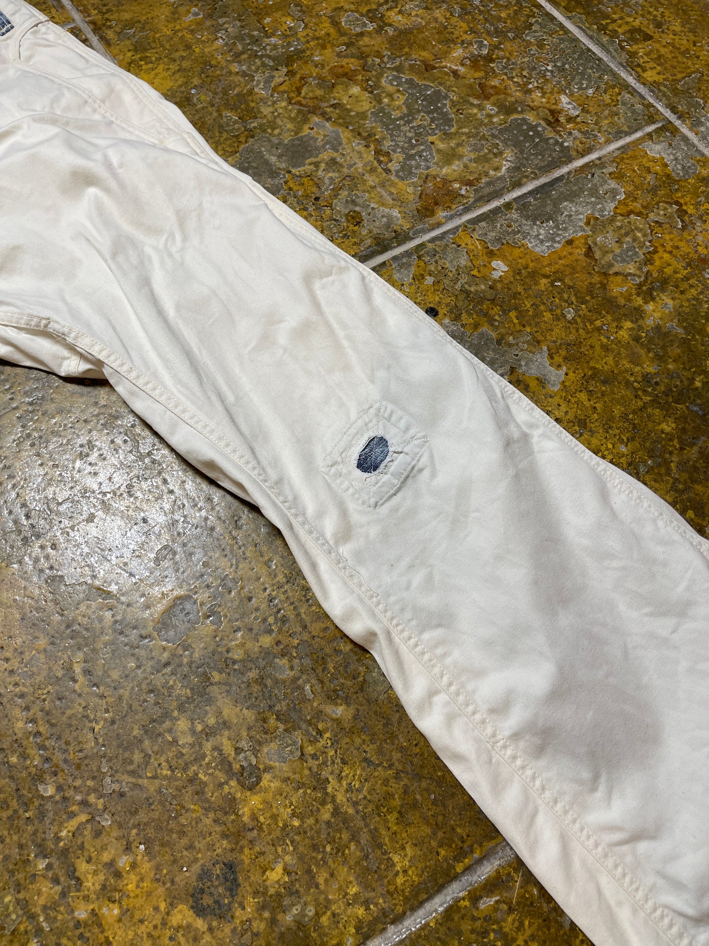 Diesel Bootcut Pants White Patches 2000s y2k - L