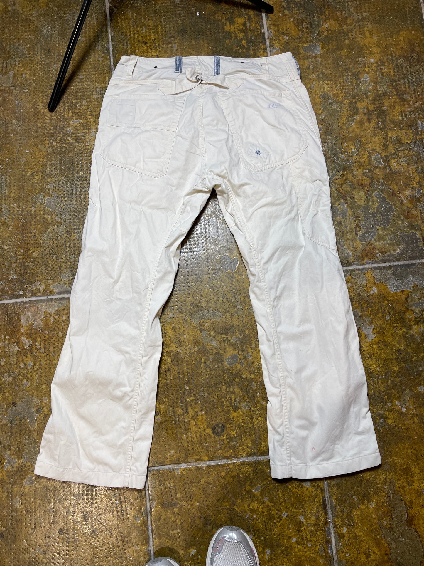 Diesel Bootcut Pants White Patches 2000s y2k - L