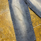 Quiksilver Bootcut Denim Pants Blue 2000s y2k - S
