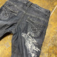 Bel Point Bootcut Denim Pants Blue 2000s y2k - S/M