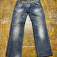 Miss Sixty Bootcut Denim Pants Blue 2000s y2k - M
