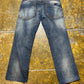 Miss Sixty Bootcut Denim Pants Blue 2000s y2k - M