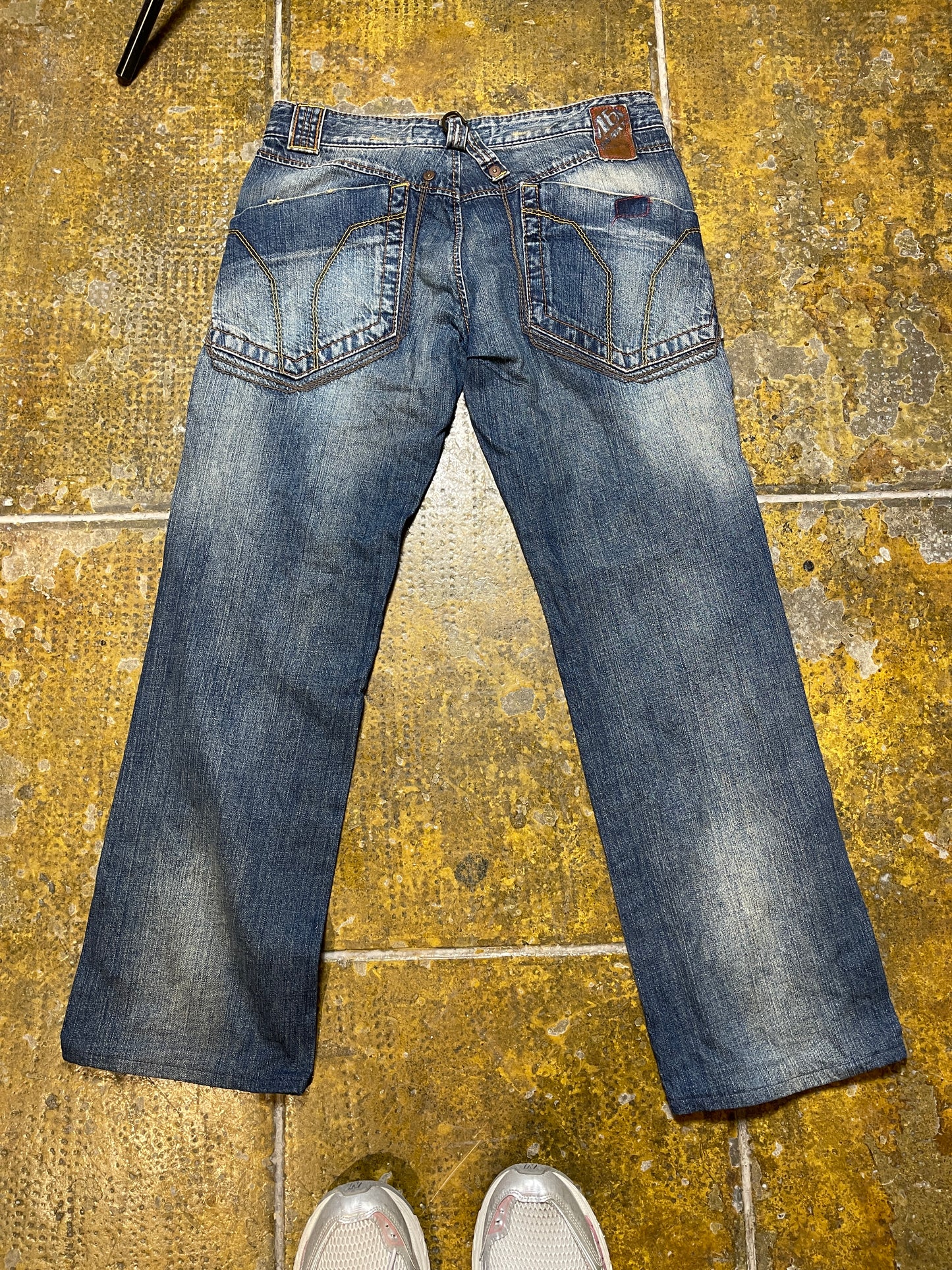 Miss Sixty Bootcut Denim Pants Blue 2000s y2k - M