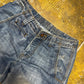 Zolder Bootcut Denim Pants Blue 2000s y2k - S