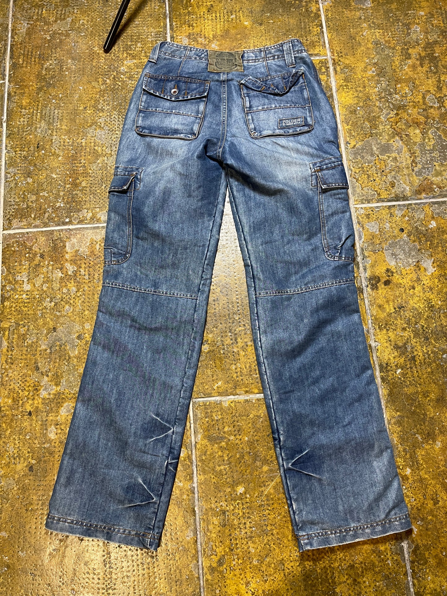 Zolder Bootcut Denim Pants Blue 2000s y2k - S