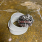 Lion Heart Leather Belt White Big Buckle 2000s y2k