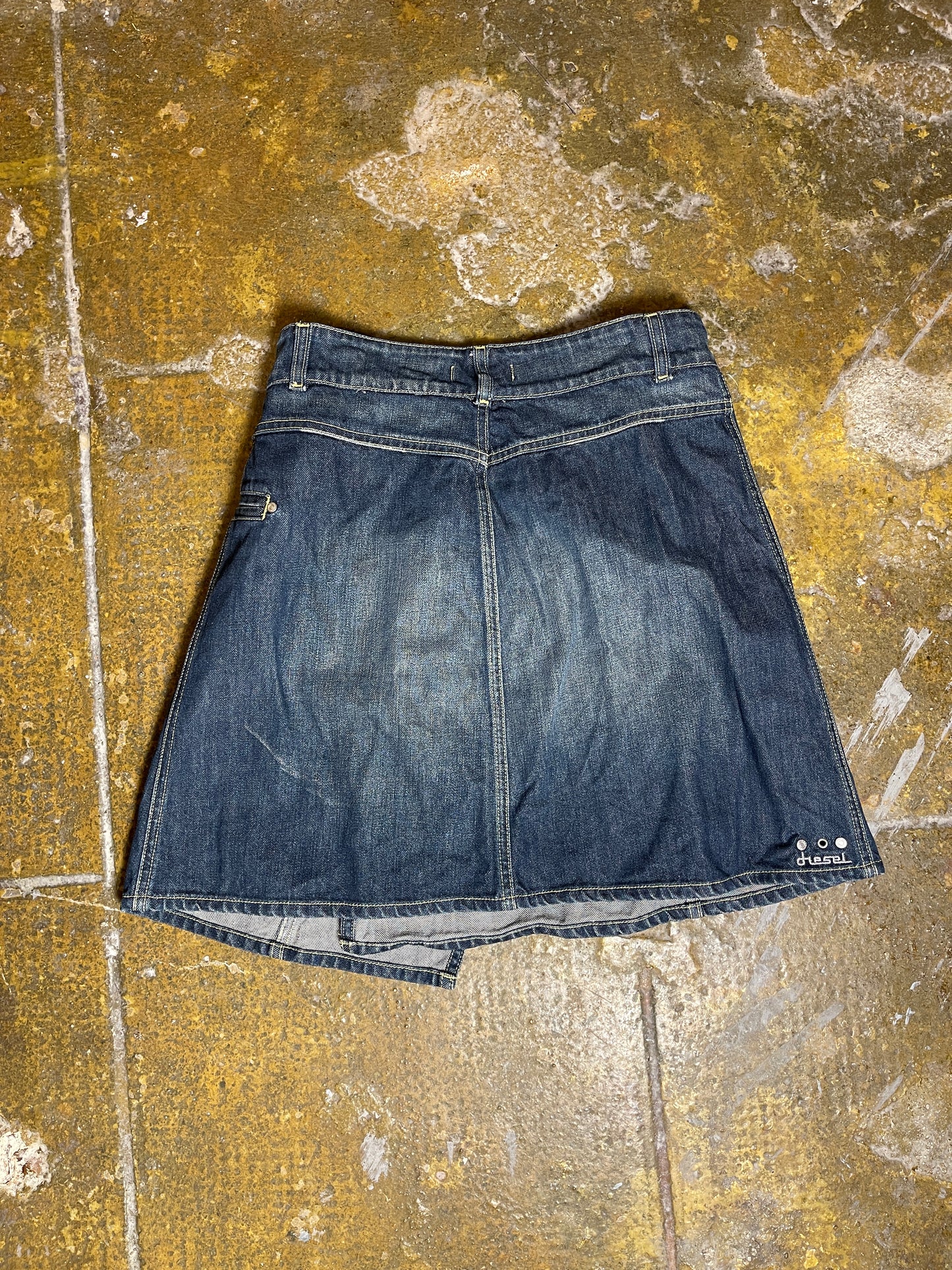 Diesel Denim Skirt Blue 2000s y2k - XS