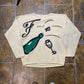Vintage Freixenet Sweatshirt Bright Mustard 1990s - L