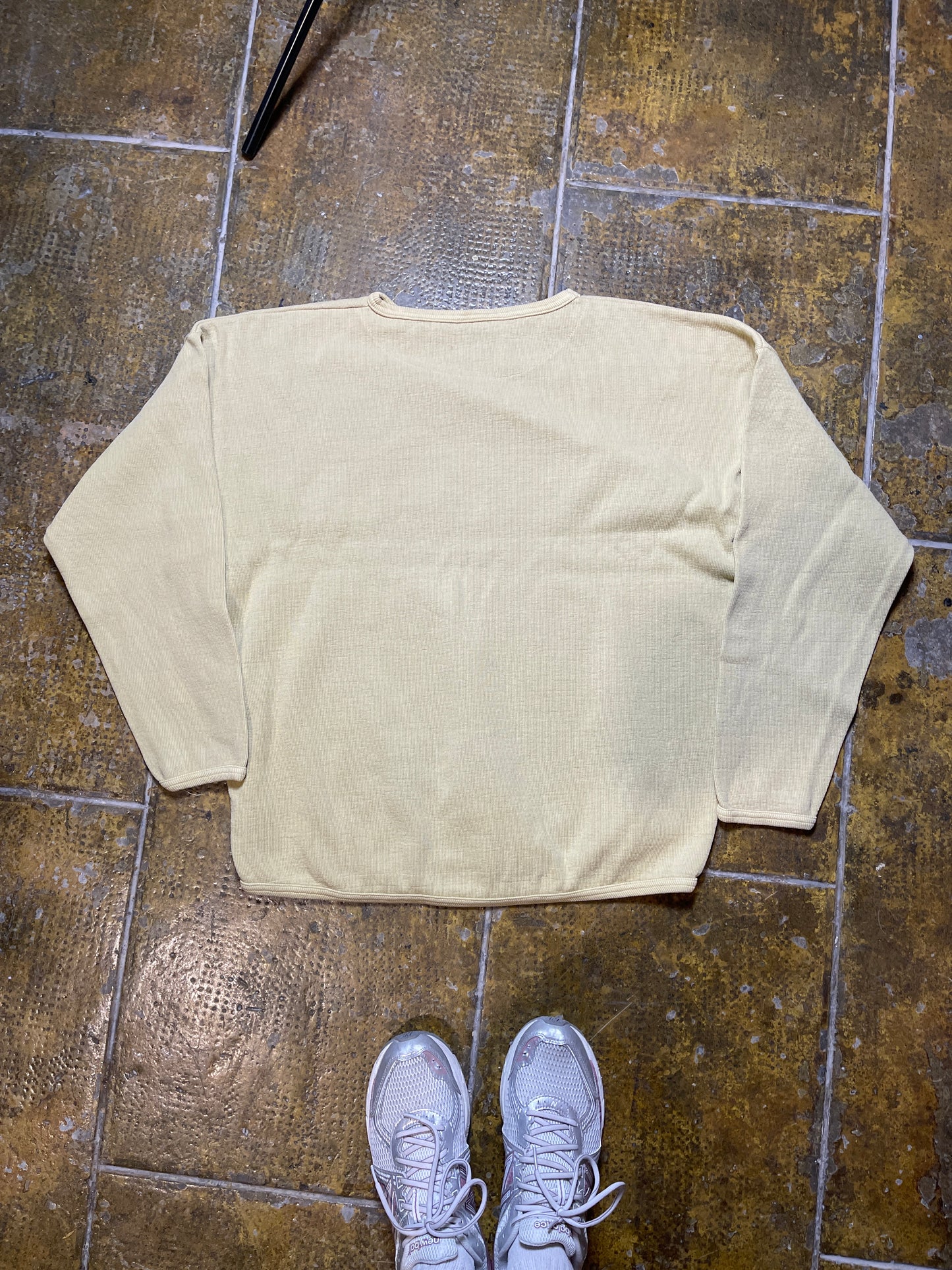 Vintage Freixenet Sweatshirt Bright Mustard 1990s - L