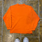 Vintage Nike Sweatshirt Crewneck Orange Spellout 1990s - XS
