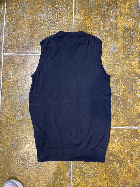 Gant Sleeveless Sweatshirt Navy - M