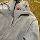 H&M Zip Through Sweatshirt Gray 2000s y2k - S