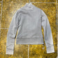 H&M Zip Through Sweatshirt Gray 2000s y2k - S